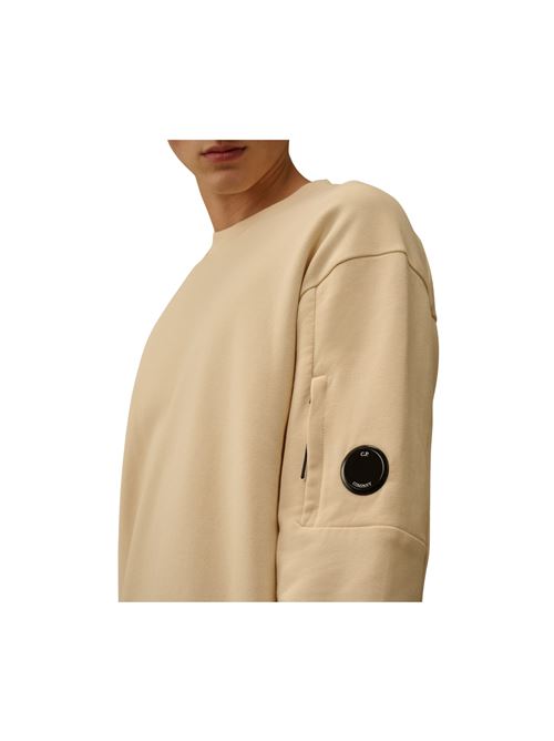 FELPA GIROCOLLO CON LENTI DIAGONALI RIALZATE C.P. COMPANY | 19CMSS713A 005086W402